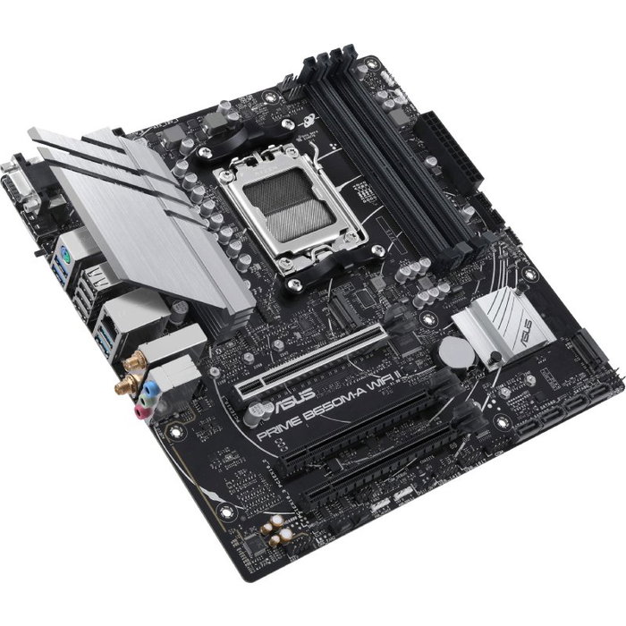 ASUS Prime B650M-A WIFI II Micro ATX DDR5 AM5